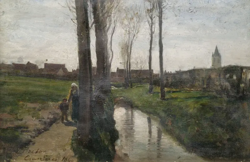 Krajina u Courrières, Jules Breton