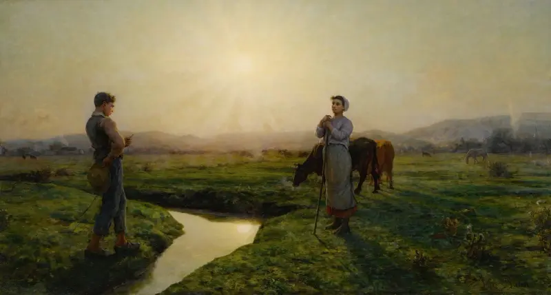 Poranek, Jules Breton