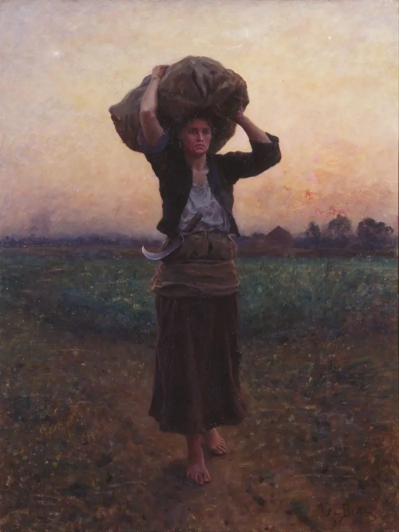 Hvězda pastýřky, Jules Breton