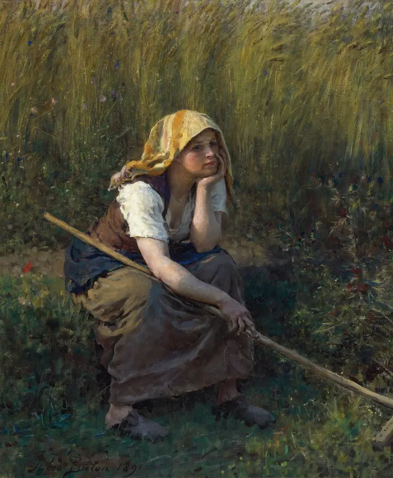 Sommer von Jules Breton