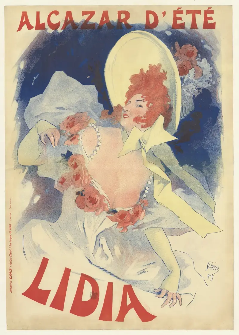 Alcazar d’été. Lidia av Jules Chéret