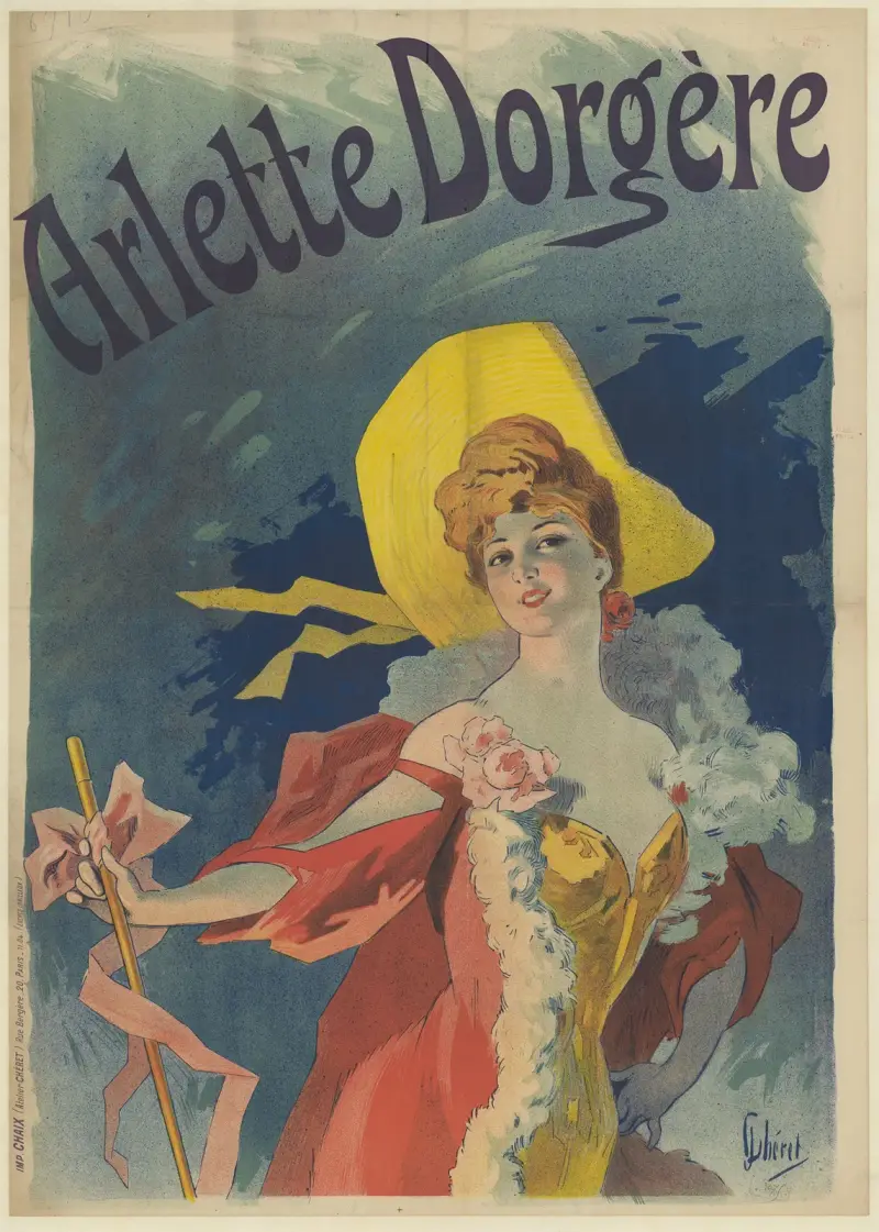 Arlette Dorgère av Jules Chéret