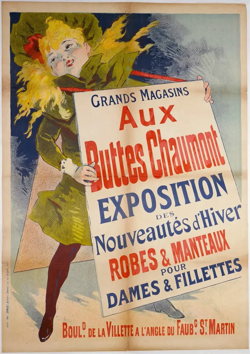 Aux Buttes Chaumont av Jules Chéret