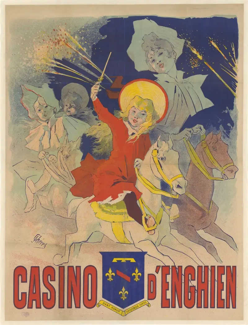 Casino d’Enghien av Jules Chéret