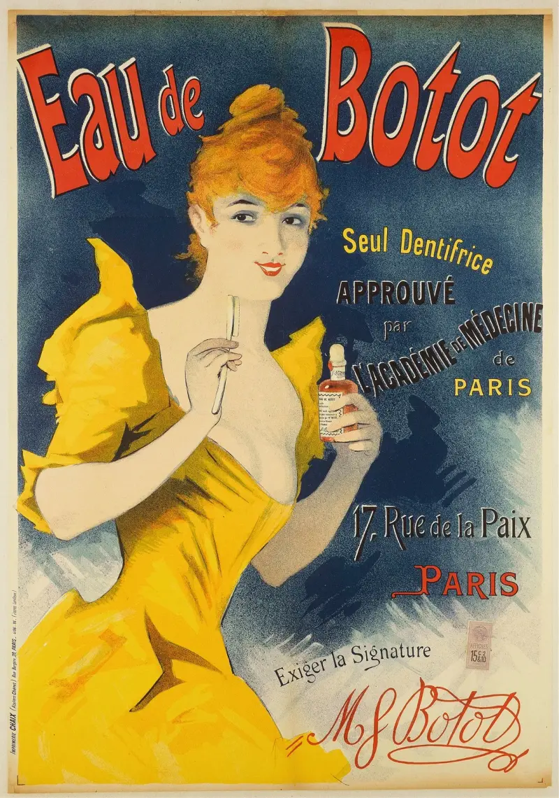 Eau De Botot av Jules Chéret