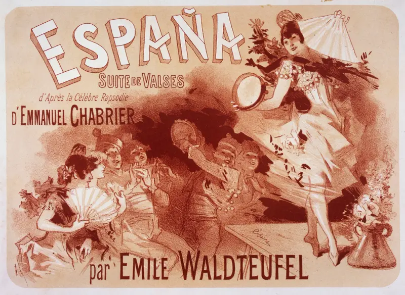 Espana Suite de valses av Jules Chéret