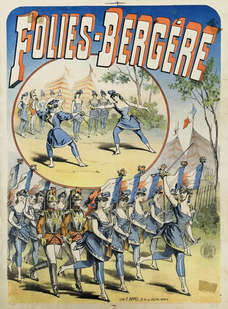 Folies-Bergère av Jules Chéret
