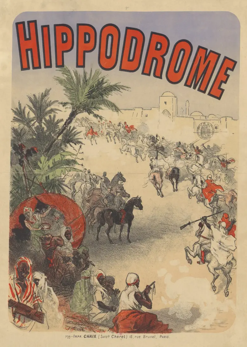 Hippodrome av Jules Chéret