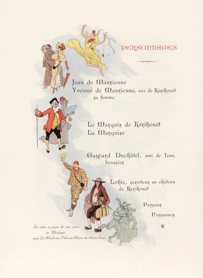 Klippans fe (Pl. 2) av Jules Chéret