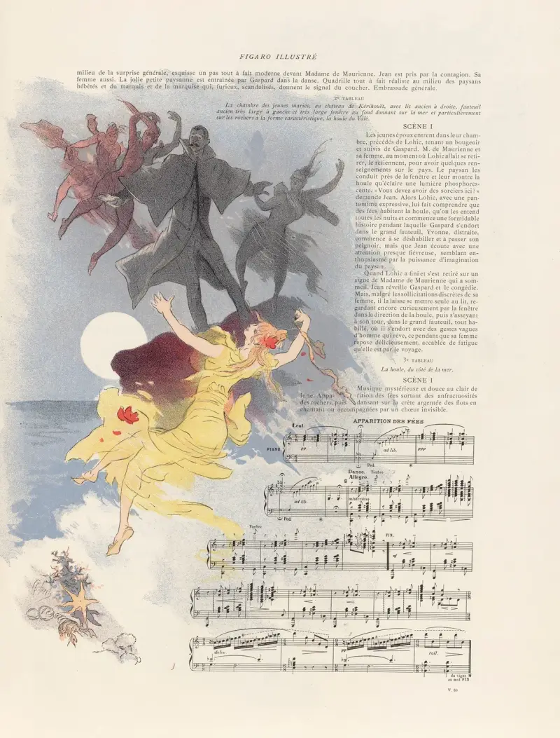 Klippans fé (pl. 5) av Jules Chéret