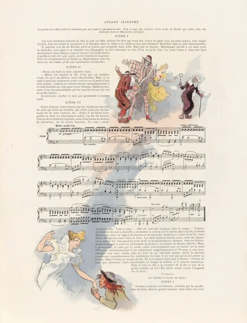 La Fée du Rocher Pl.7 av Jules Chéret