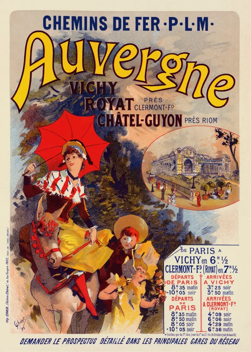 L’auvergne av Jules Chéret