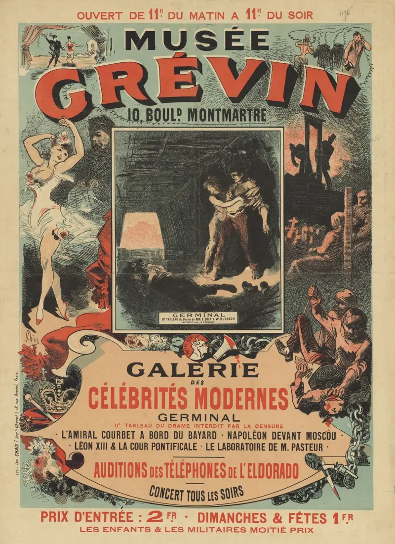 Musée Grévin, 10, boulevard Montmartre av Jules Chéret