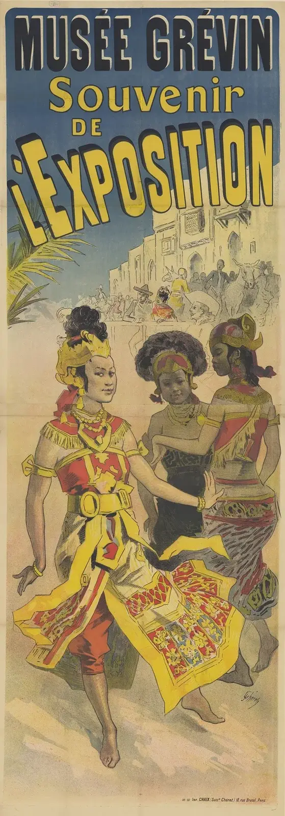 Musée Grévin. Souvenir de l’Exposition. 1889 av Jules Chéret