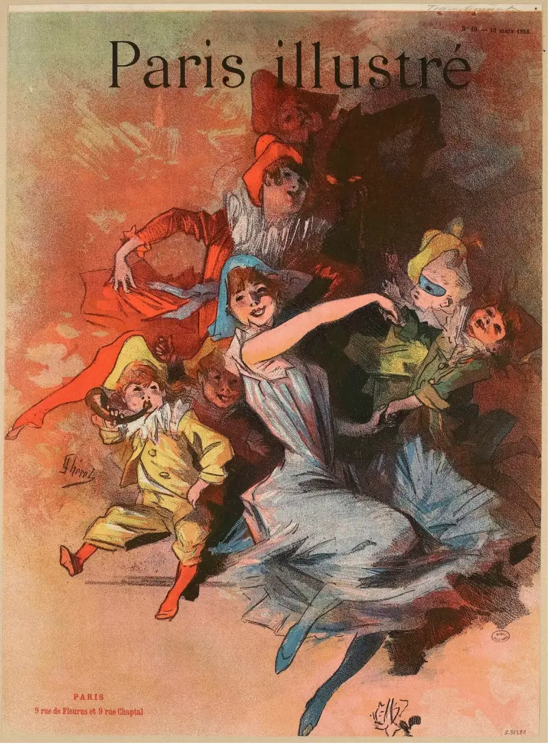Paris Illustré av Jules Chéret
