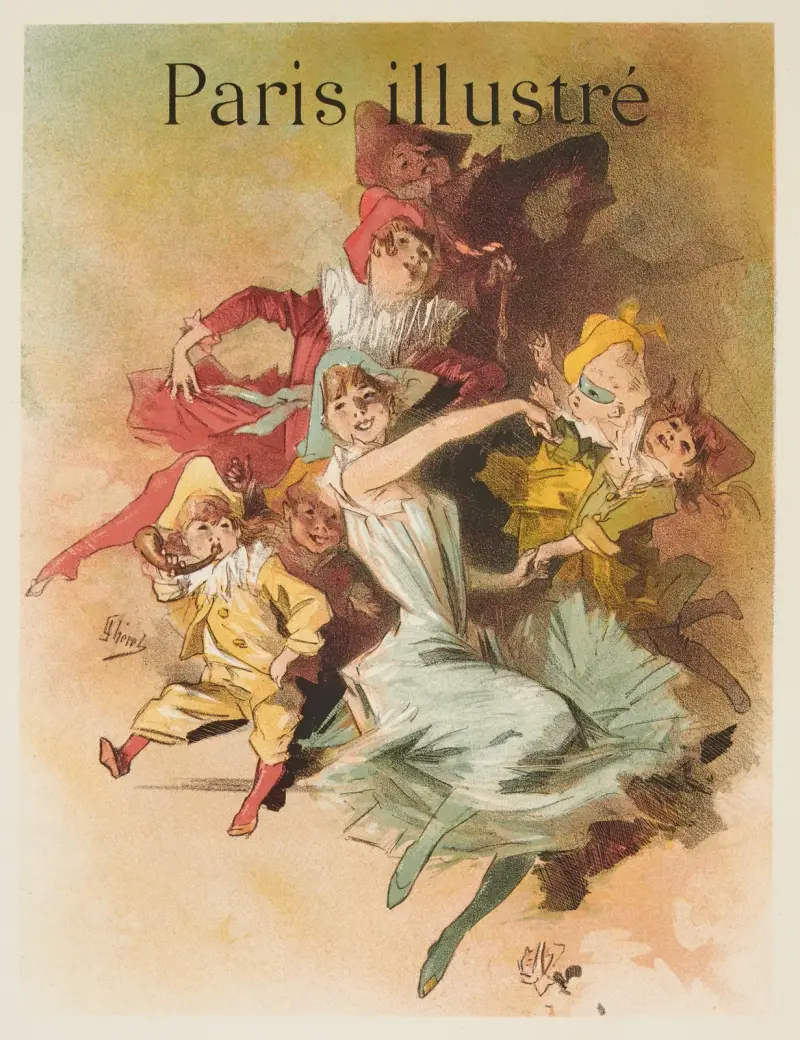 Paris Illustré av Jules Chéret