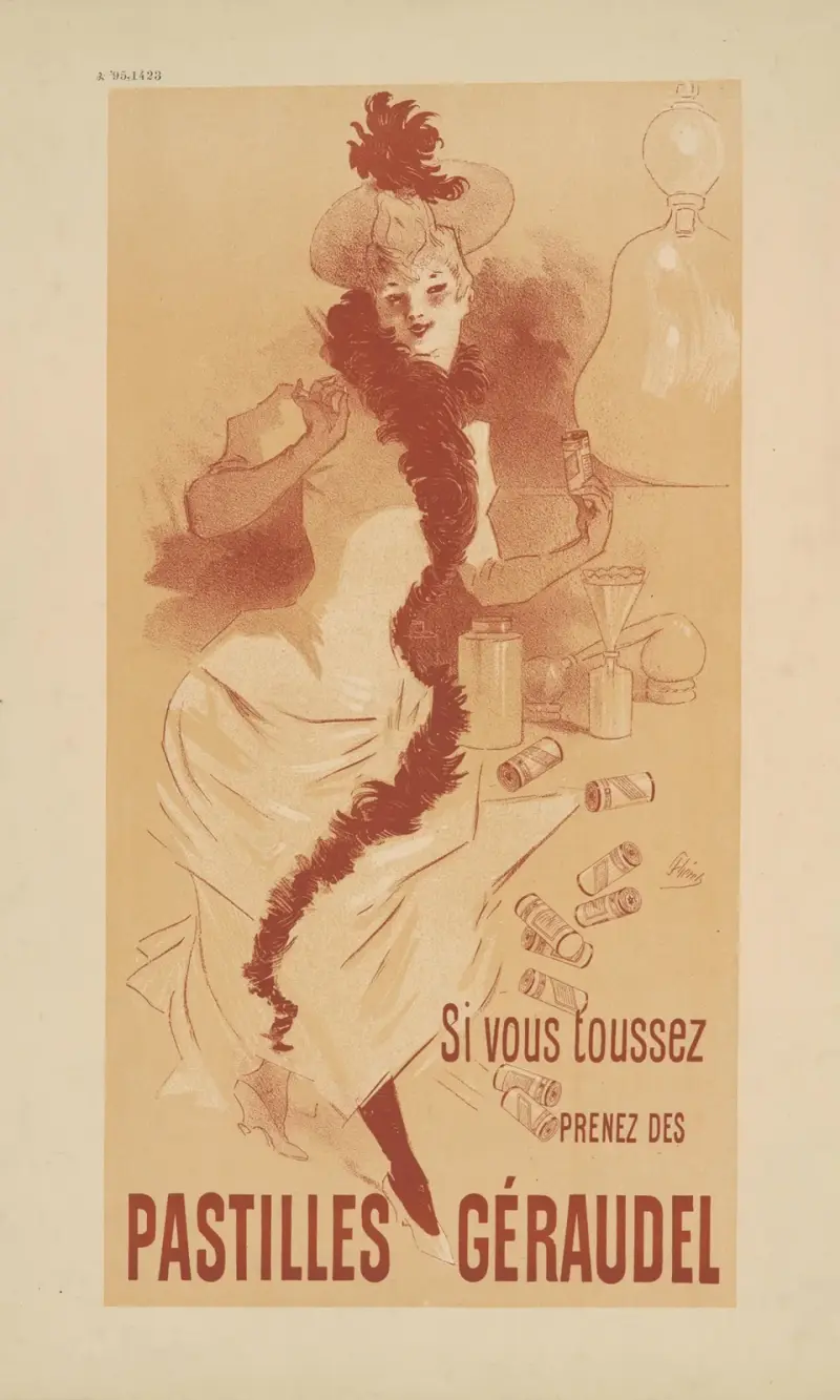Pastilles Géraudel av Jules Chéret
