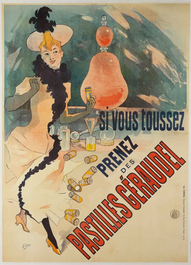 Prenez Des Pastilles Geraudel av Jules Chéret