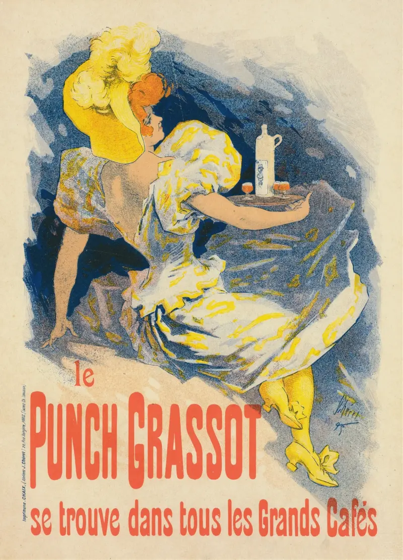 Punch Grassot av Jules Chéret