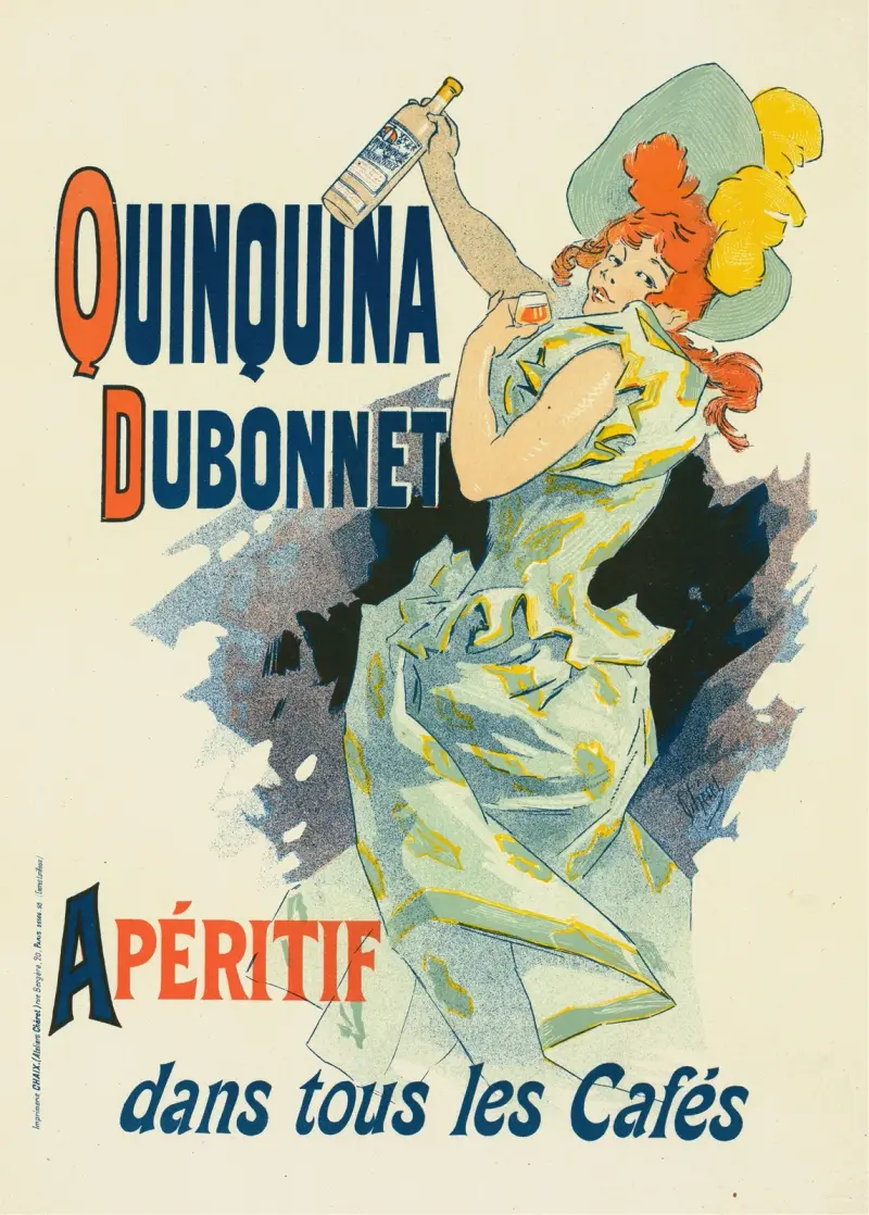 Quinquina Dubonnet av Jules Chéret