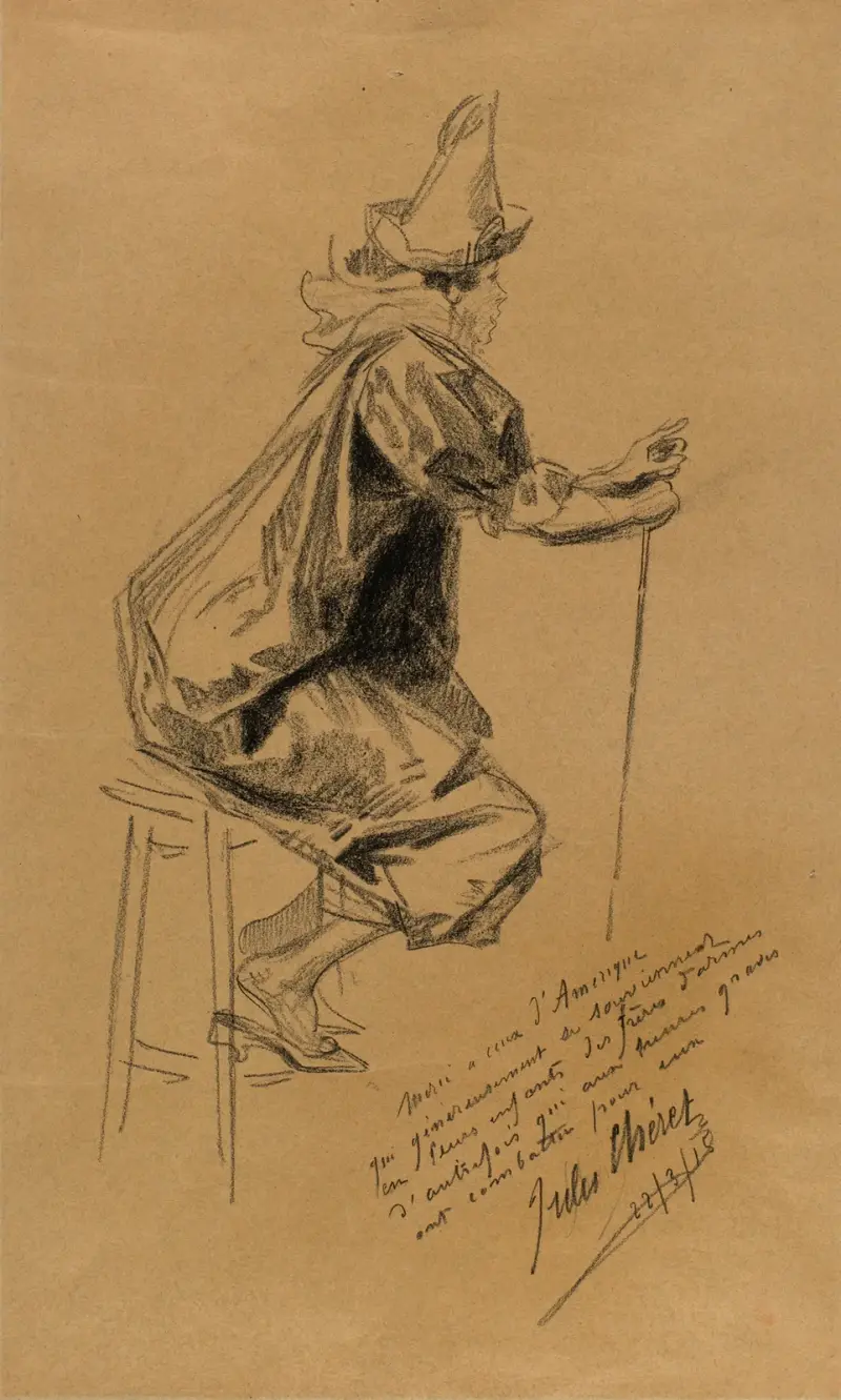 Clownen av Jules Chéret
