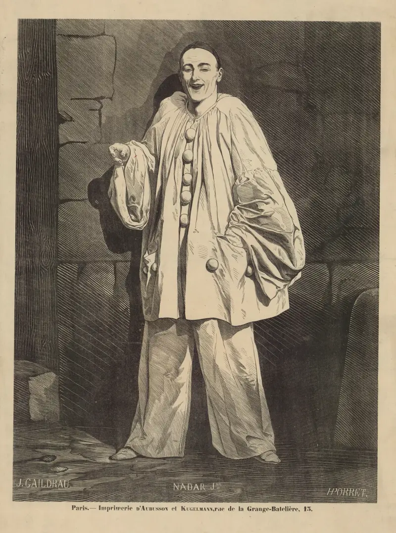 Jean-Charles Deburau av Jules Gaildrau
