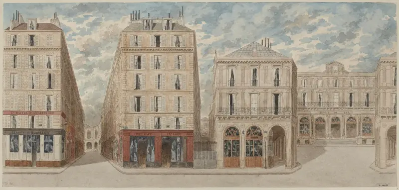 Numéros 112 à 118 de la rue Saint-Lazare, 8ème arrondissement av Jules Gaildrau