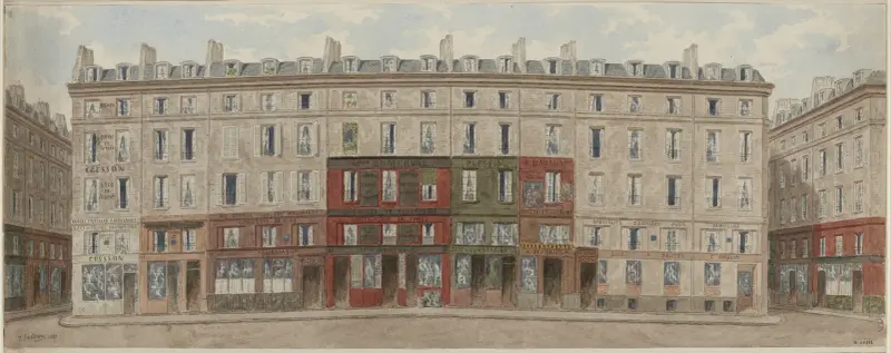 Numéros 15 à 27 rue de Viarmes, 1er arrondissement av Jules Gaildrau
