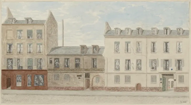 Numéros 6 à 10 rue des Poitevins, 6ème arrondissement av Jules Gaildrau