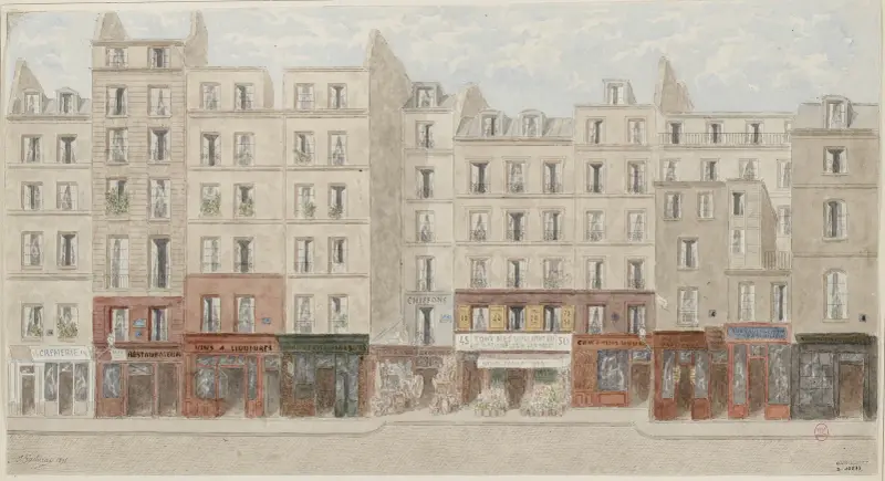 Rue Beaubourg Nº2 à 14, 4ème arrondissement av Jules Gaildrau
