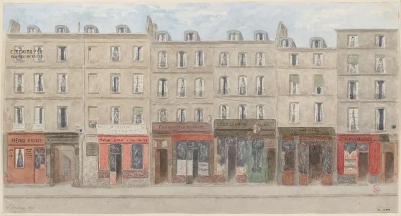 Rue Beaubourg Nº30 à 36, 3ème arrondissement av Jules Gaildrau