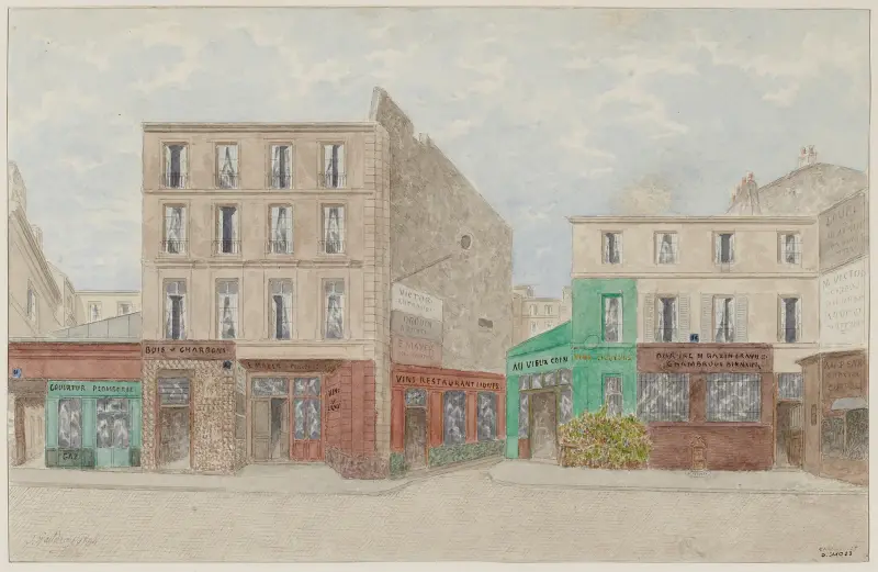 Rue Beaubourg nº31 à 35, 3ème arrondissement av Jules Gaildrau