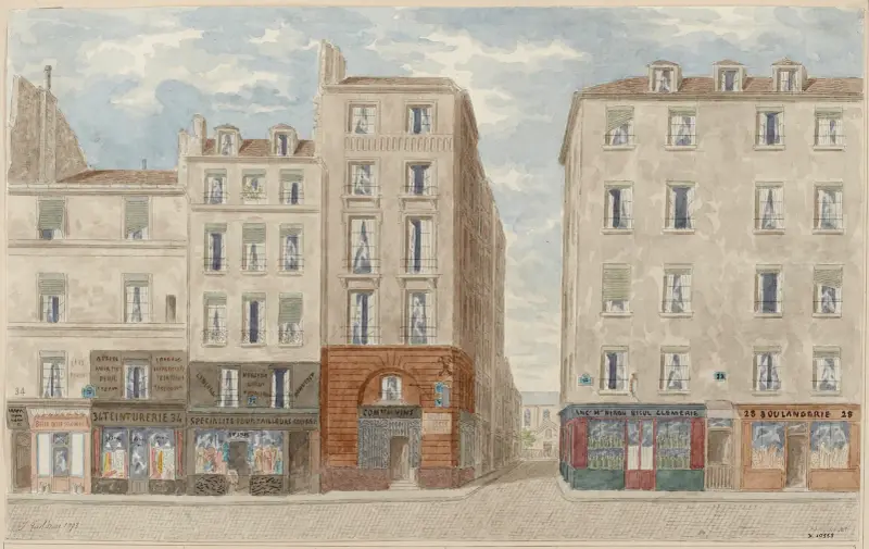 Rue du Four Nº28 à 34, 6ème arrondissement av Jules Gaildrau