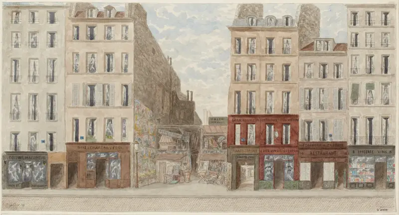 Rue du Four Nº8 à 16, 6ème arrondissement av Jules Gaildrau
