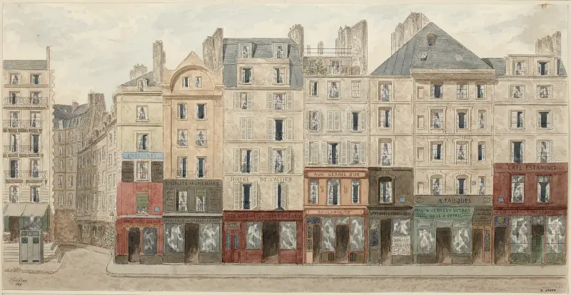 Rue Galande Nº1 à 13, 5ème arrondissement av Jules Gaildrau