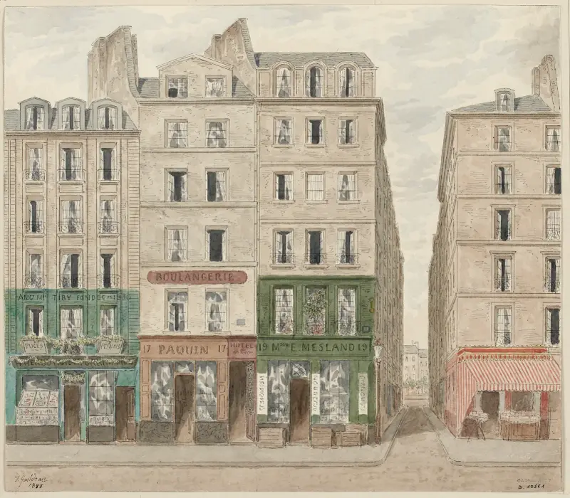 Rue Galande Nº15 à 19, 5ème arrondissement av Jules Gaildrau