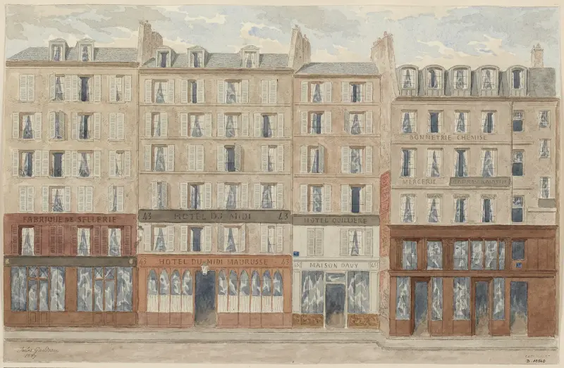 Rue Jean-Jacques Rousseau nº43 à 47, 1. dzielnica, Jules Gaildrau