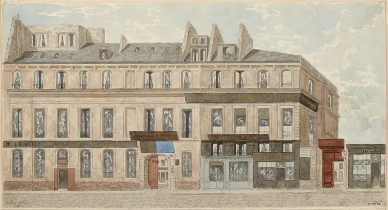 Rue Thévenot nº10 et 12 (actuelle rue Réaumur), 3ème arrondissement av Jules Gaildrau