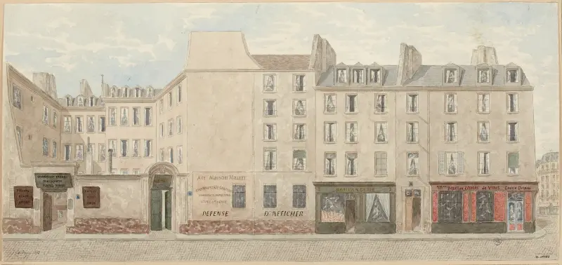 Rue Thévenot nº2 à 6 (actuelle rue Réaumur), 3ème arrondissement av Jules Gaildrau