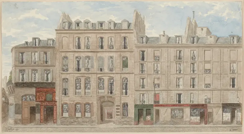 Rue Thévenot Nr. 22–26 (heutige Rue Réaumur), 3. Arrondissement von Jules Gaildrau