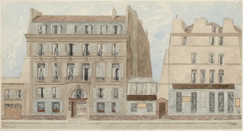 Rue Thévenot nº6 och 8 (nuvarande rue Réaumur), 3:e arrondissementet av Jules Gaildrau