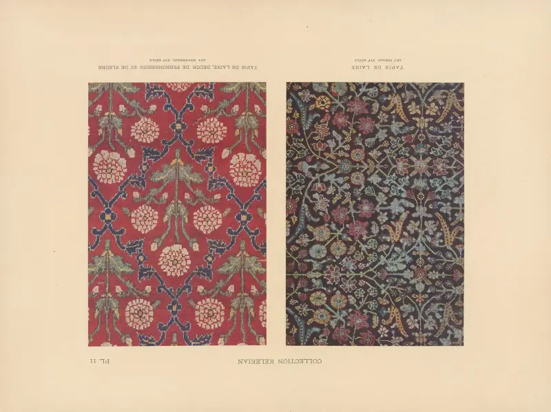 La collection Kelekian; Étoffes & tapis d’Orient & de Venise Pl.011 av Jules Guiffrey