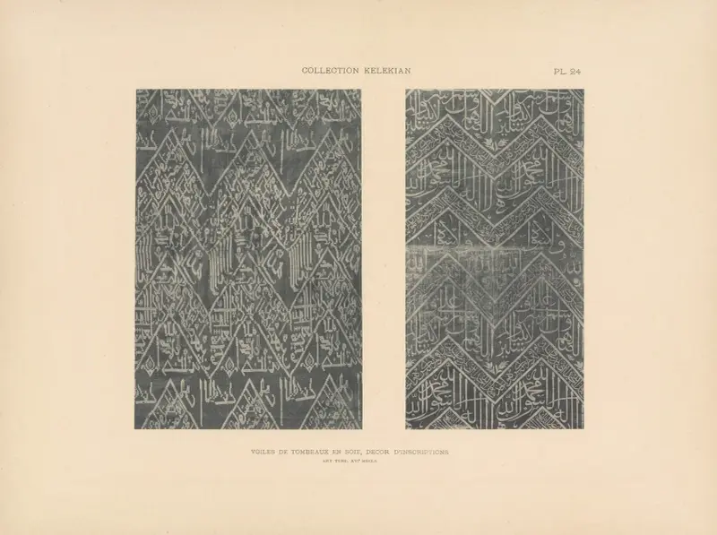 La collection Kelekian; Étoffes & tapis d’Orient & de Venise Pl.024 av Jules Guiffrey