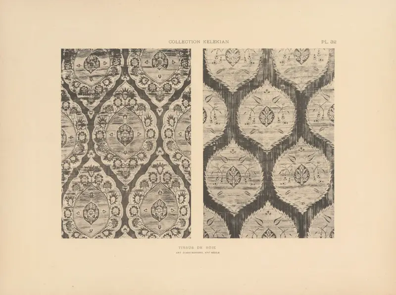 La collection Kelekian; Étoffes & tapis d’Orient & de Venise Pl.032 av Jules Guiffrey