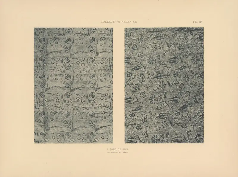 La collection Kelekian; Étoffes & tapis d’Orient & de Venise Pl.034 av Jules Guiffrey
