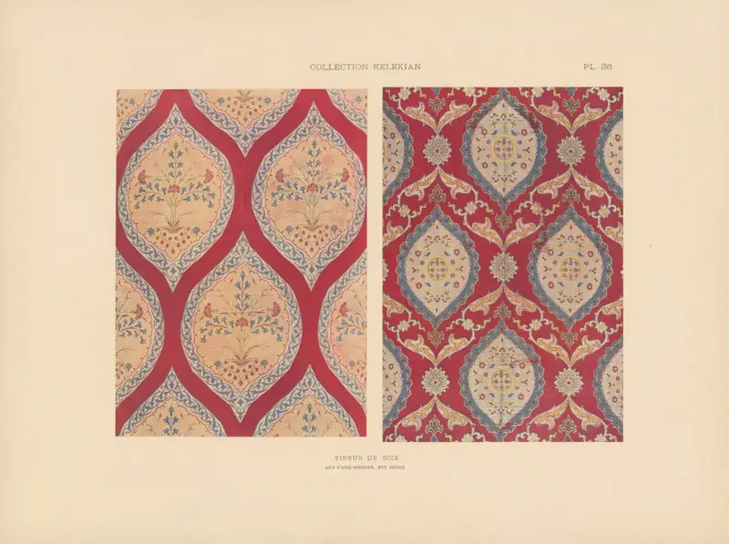 La collection Kelekian; Étoffes & tapis d’Orient & de Venise Pl.037 av Jules Guiffrey