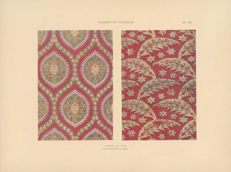 La collection Kelekian; Étoffes & tapis d’Orient & de Venise Pl.038 av Jules Guiffrey