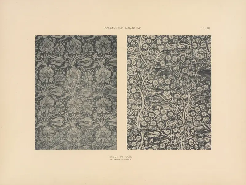 La collection Kelekian; Étoffes & tapis d’Orient & de Venise Pl.061 av Jules Guiffrey