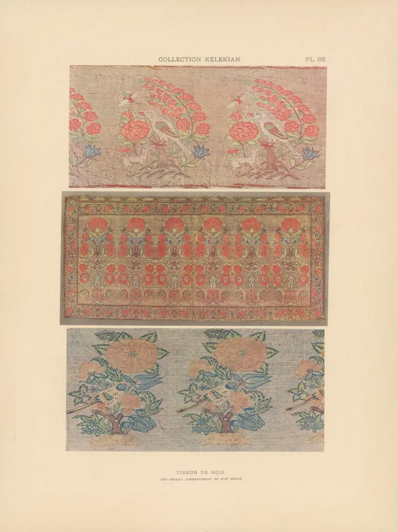 La collection Kelekian; Étoffes & tapis d’Orient & de Venise Pl.065 av Jules Guiffrey