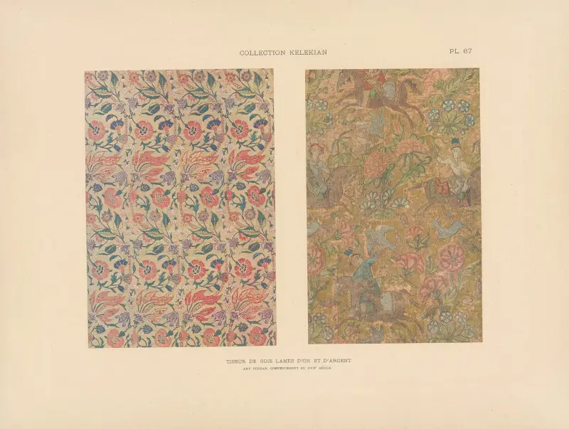 La collection Kelekian; Étoffes & tapis d’Orient & de Venise Pl.067 av Jules Guiffrey